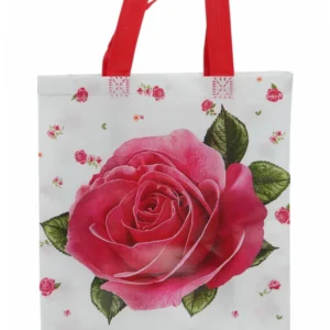 Sacoșă Cumpărături Textil (Trandafir Roz, 27Cm X 29Cm X 12Cm)
