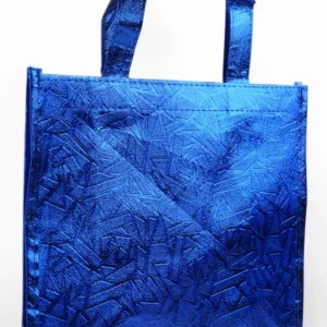 Sacoșă Cumpărături Textil (Albastru Electric, 28Cm X 25Cm X 12Cm)