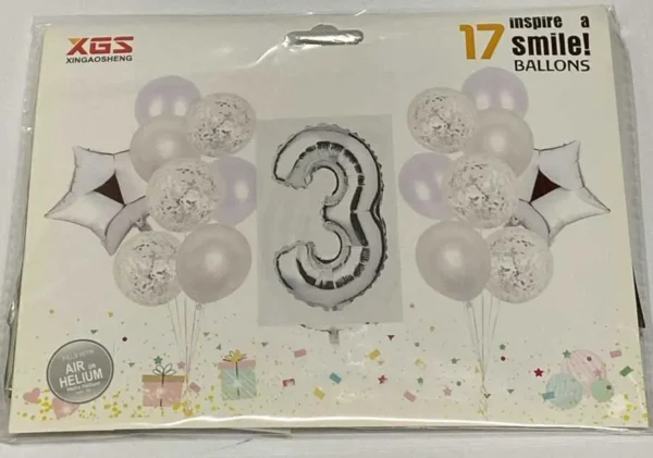 17PCS - SET BALOANE 17PCS