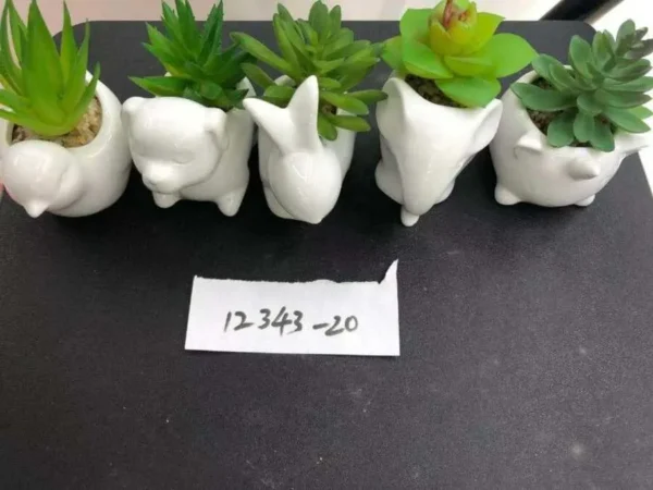 GHIVECI  FLORI ARTIFICIALE