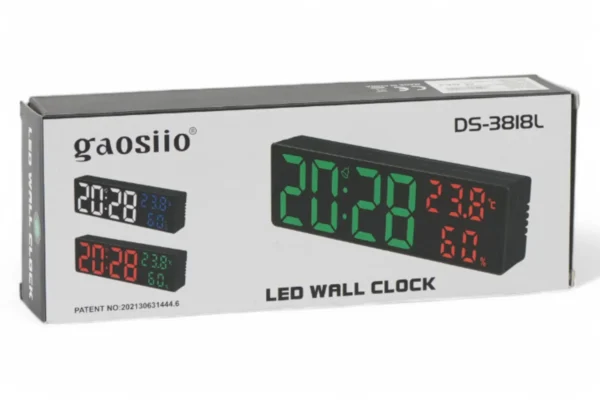 Ceas De Perete Led Gaosiio