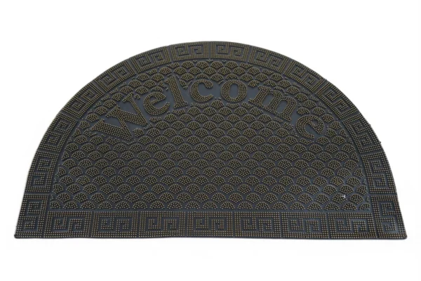 Covor Intrare "Welcome" (Galben Cu Negru, 40Cm X 60Cm) - imagine 2