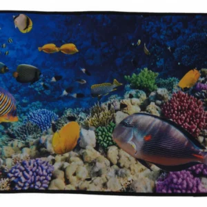 Covoraș Cu Model Acvatic (40Cm X 60Cm)