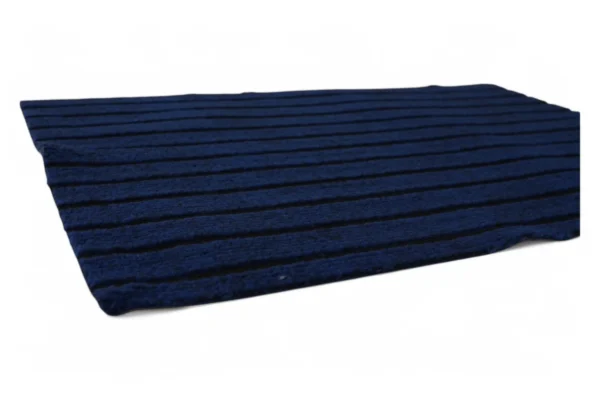 Covoraș În Dungi (40Cm X 60Cm, Albastru Cu Negru)