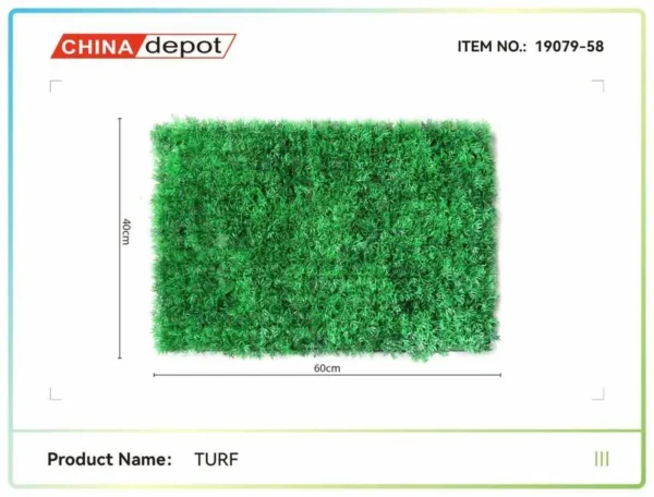 TAPET FRUNZE ARTIFICIALE  40*60CM