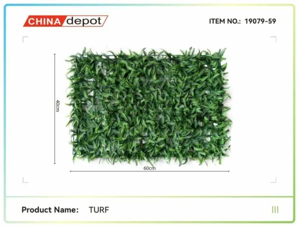 40*60CM - TAPET FRUNZE ARTIFICIALE  40*60CM