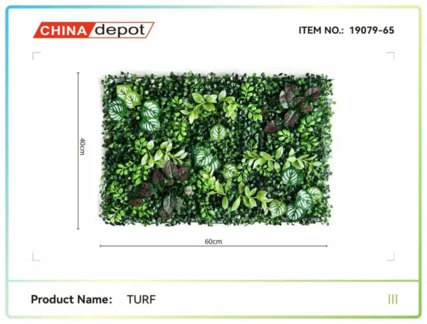 -TAPET FRUNZE ARTIFICIALE  40*60CM