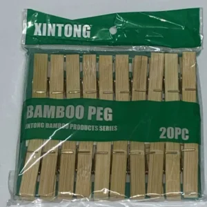 SET CARLIGE BAMBUS 20PCS