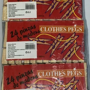 SET CARLIGE LEMN 24PCS