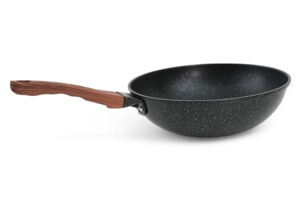 Tigaie Cu Mâner De Lemn (30Cm)