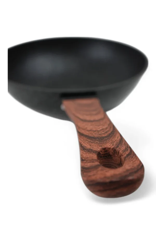Tigaie Cu Mâner De Lemn (30Cm) - imagine 3