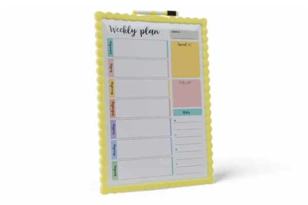 Tablă Calendar Săptămânal