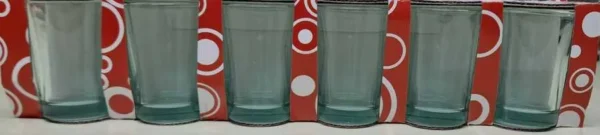 PAHARE DE STICLA 6PCS