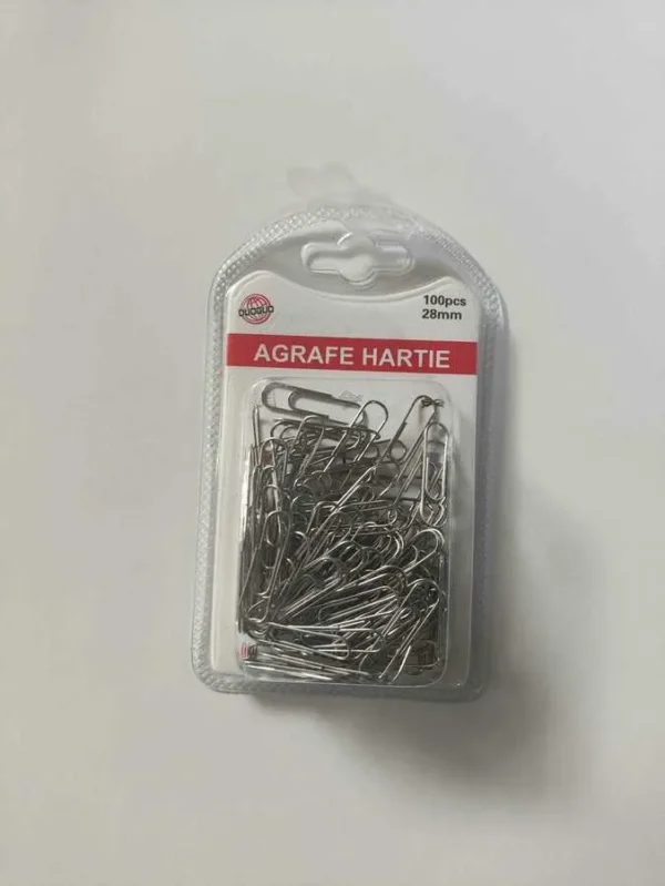 28MM 100PCS - AGRAFE HARTIE 100PCS
