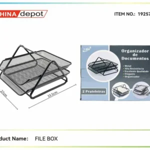 27*33.5CM -  SUPORT BIROU METALIC TAVITE