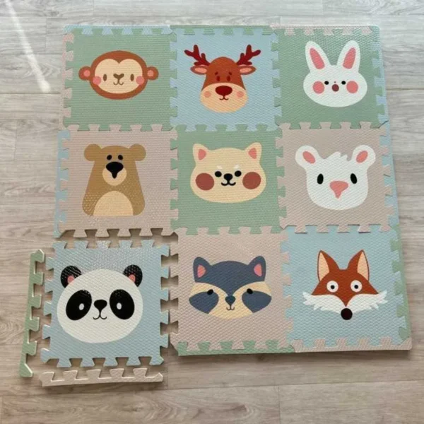 SET 9 BUC COVORAS COPII 31*31CM 9PCS