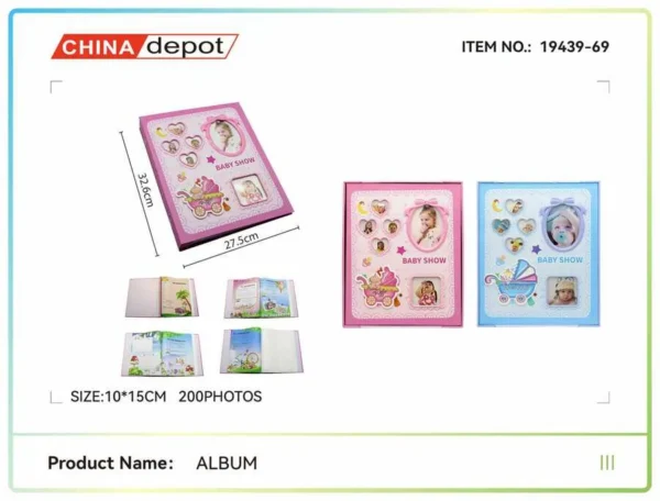 ALBUM FOTO BABY 32.6CM*27.5CM