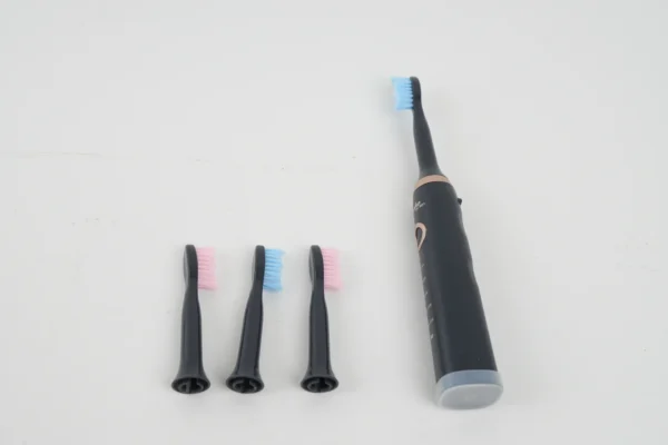 Periuță De Dinți Electrică Waterproof (Negru Cu Auriu) - imagine 11