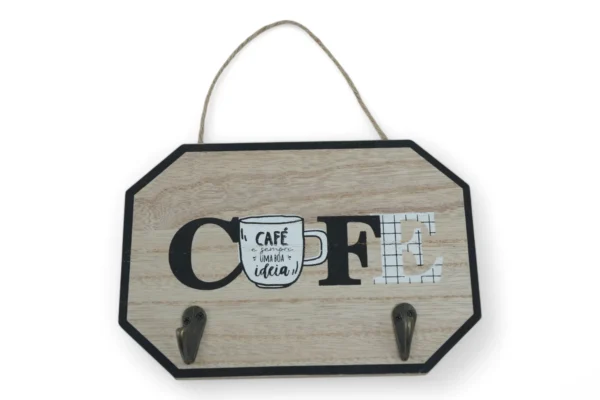 Cuier Cu 4 Agățători "Cafe"