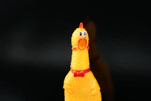 Găină Mică Jucărie Pentru Animale - imagine 2
