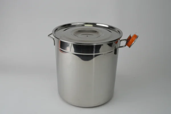 Oală Din Inox Cu Capac - imagine 2
