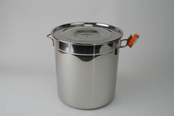 Oală Din Inox Cu Capac - imagine 3