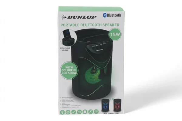 Boxă Portabilă Bluetooth Dunlop - imagine 2