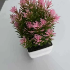 18CM - GHIVECI CU FLORI ARTIFICIALE