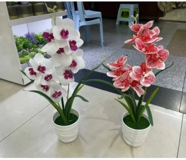 GHIVECI CU FLORI ARTIFICIALE