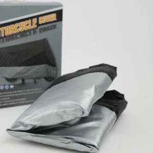 Husă Pentru Motocicletă (Negru Cu Gri, M - 203Cm X 89Cm X 122Cm)