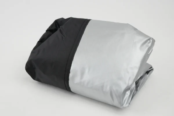 Husă Pentru Motocicletă (Negru Cu Gri, M - 203Cm X 89Cm X 122Cm) - imagine 2