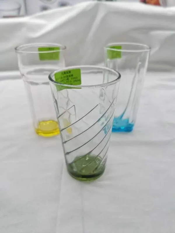 280ML 3PCS - SET 3 PAHARE STICLA 280ML 3PCS