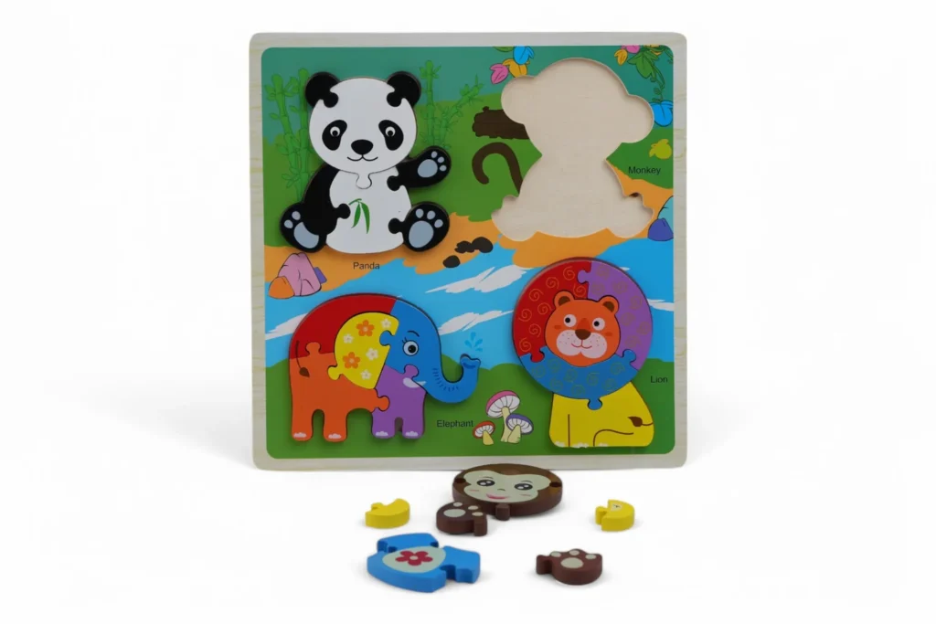Puzzle Cu Animale Pentru Copii Mici