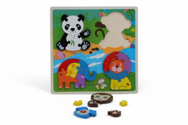 Puzzle Cu Animale Pentru Copii Mici