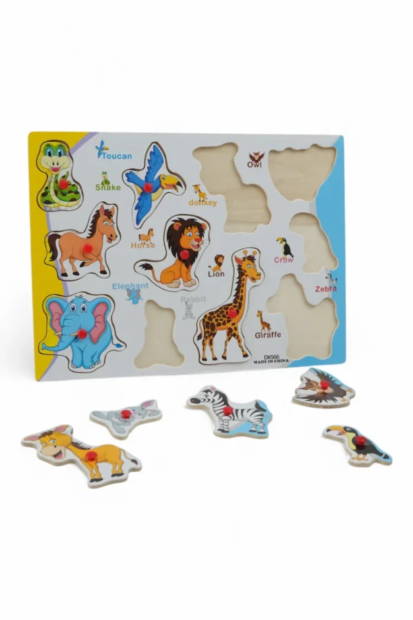 Joc Educativ Cu Animale - imagine 2