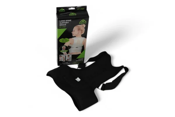 Corset Pentru Corectarea Coloanei Vertebrale (Negru)