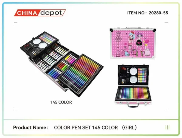 TRUSA COLORAT 145 PCS