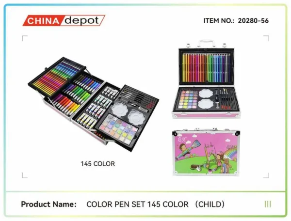 TRUSA COLORAT 145 PCS