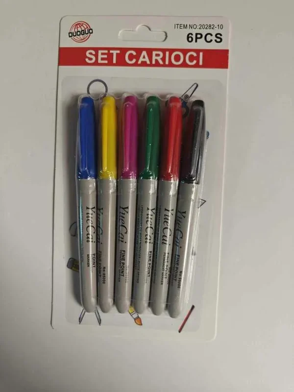 SET CARIOCI 6PCS