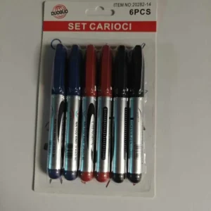 SET MARKER DUBLU CAPAT 6PCS
