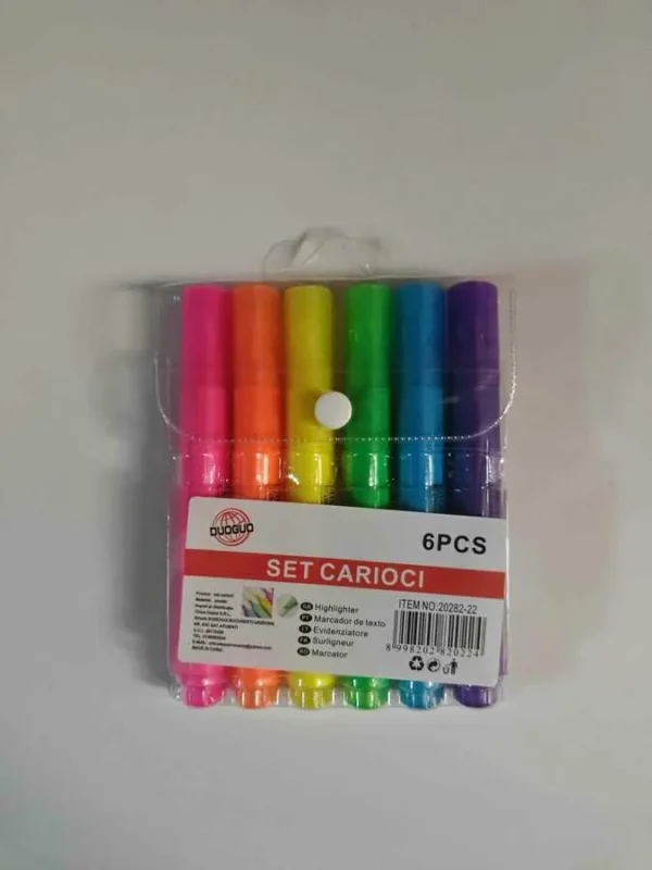 SET CARIOCI 6PCS