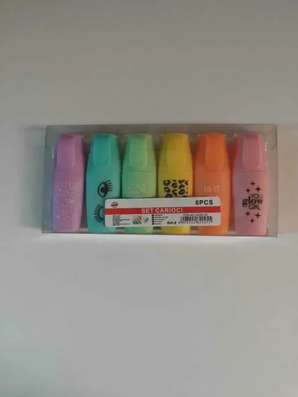 6PCS - SET CARIOCI