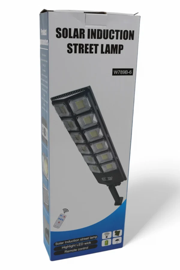 Lampă Stradală Solară Cu Telecomandă Mare - imagine 2
