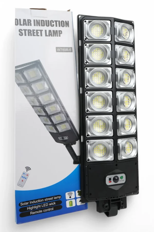 Lampă Stradală Solară Cu Telecomandă Mare - imagine 3