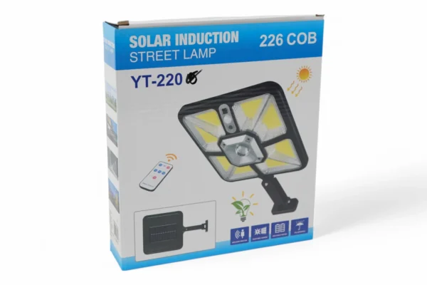 Lampă Stradală Solară Cu Telecomandă - imagine 2