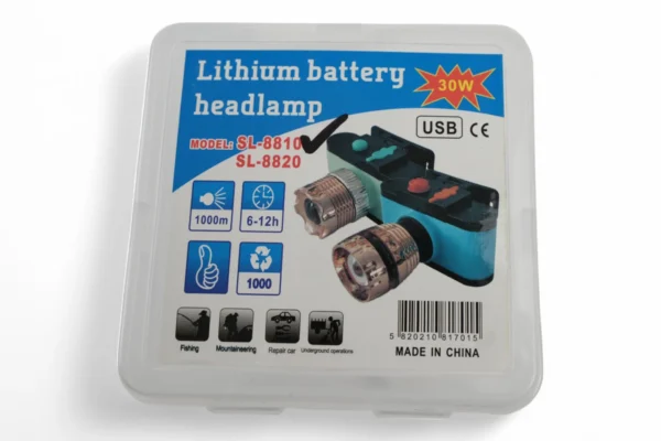 Lanternă Pentru Cap Cu Litiu (30W) - imagine 2
