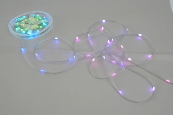 Bandă Led Rgb Rezistentă La Apă (10M)