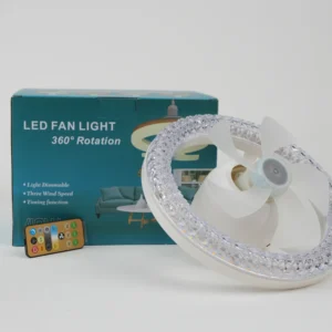 Plafonieră Dimabilă Cu Ventilator