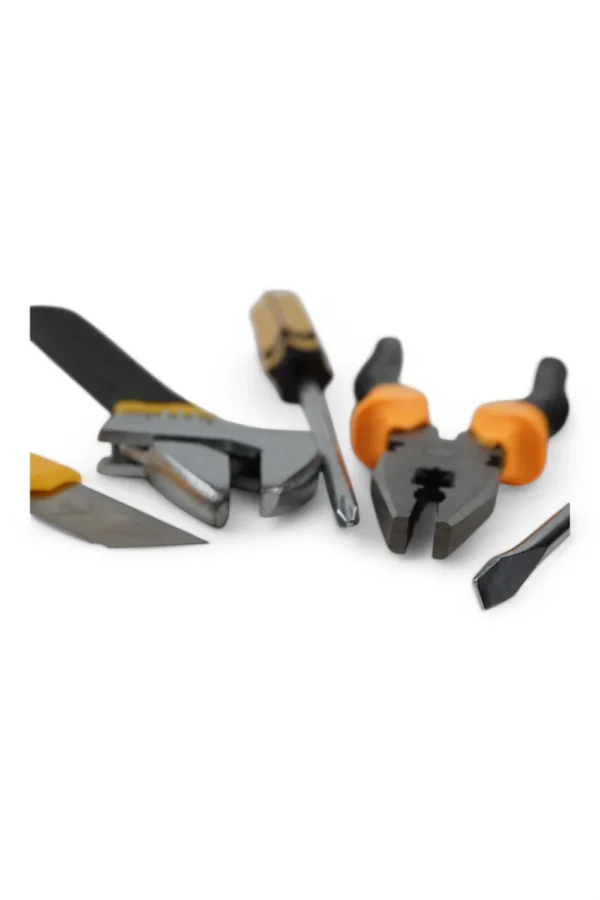 Set Scule (Cutter, Ruletă, Șurubelniță X2, Patent, Cheie Papagal) - imagine 4