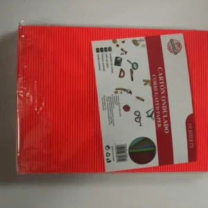10PCS - CARTON ONDULAT COLORAT  10PCS